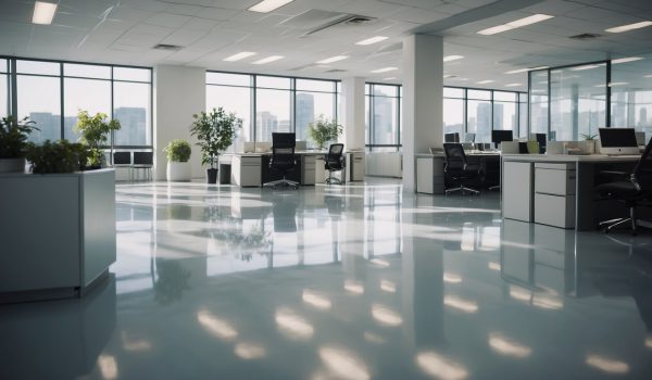 zc renovations office cleaning image